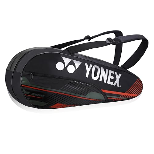 Image of YONEX Badminton Racquet Bag ACE2 1129 BT9 |Thermal Lining Compartment |Eronomic STRPS |Available as Backpack|Hand Carry |Accessories Compartment |9 Racquet Comaprtment |Widve Shoe Packet
