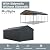 GREEN PARTY 12 x 20 ft Metal Carport Kits with Galvanized Steel Roof & Removable Sidewalls, Heavy Duty Metal Carport Canopy, Outdoor Car Tent Metal Garage Shelter for Car, SUV, Truck and Boats, Grey