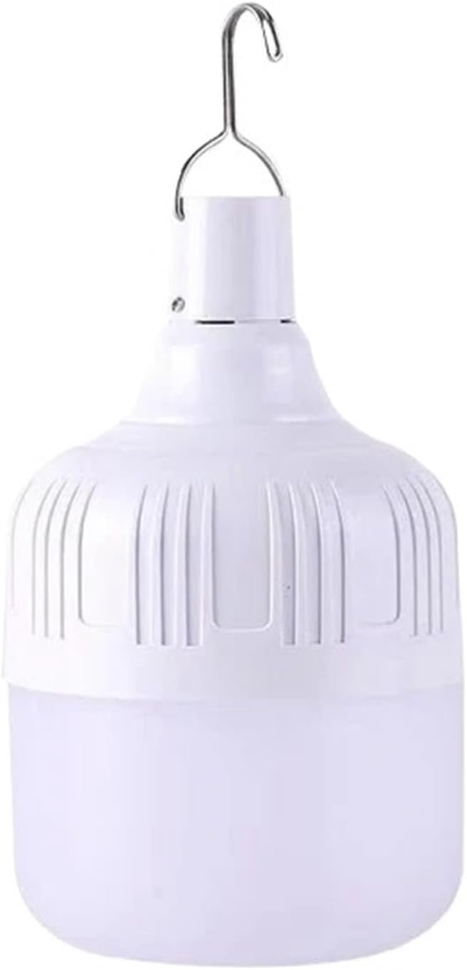 100W USB Rechargeable LED Bulbs Portable High Brightness Outdoor Camping Fishing Hanging Tent Lantern Emergency(20W)