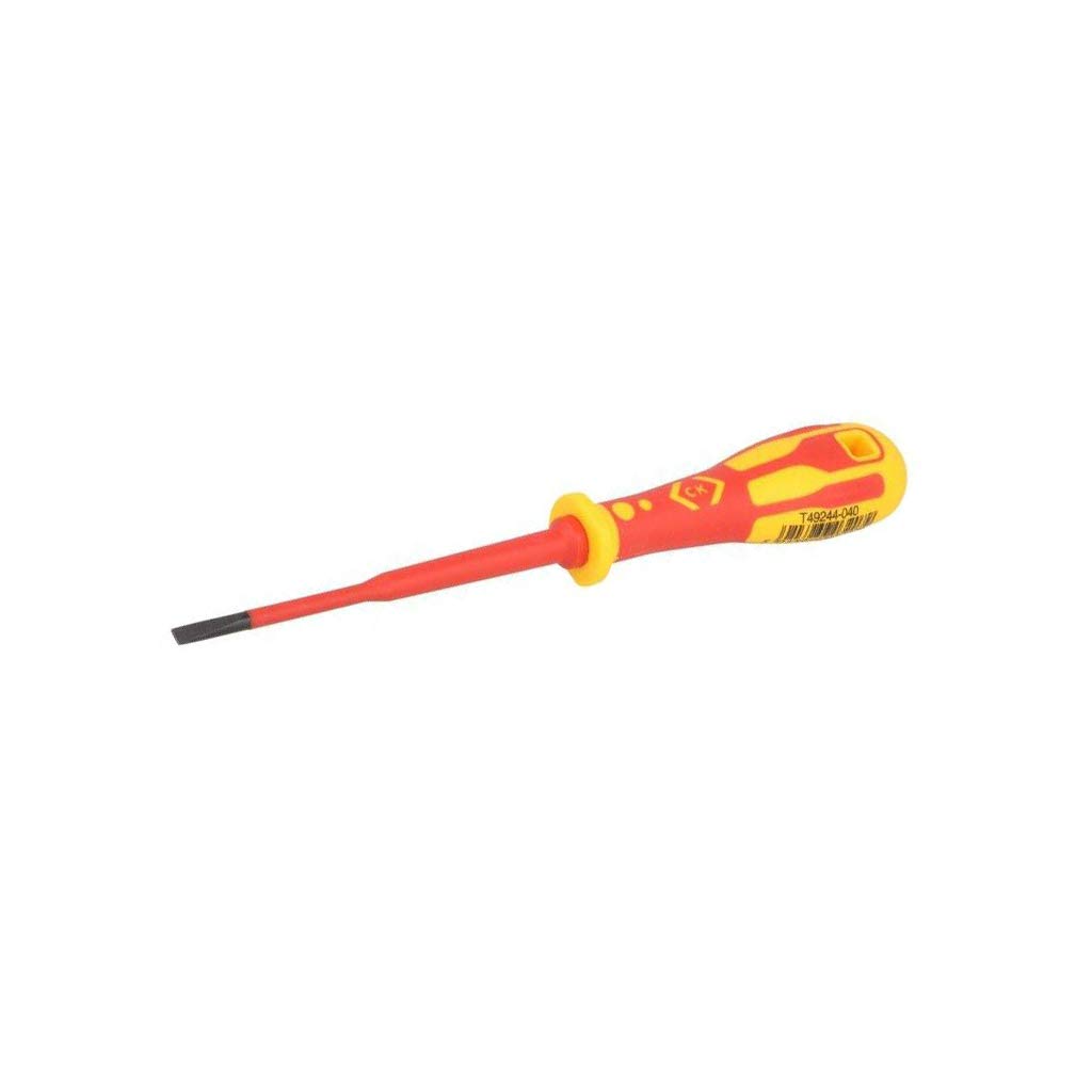 Tournevis isolé slim plat 4,0x0,8mm T49244-040 C.K