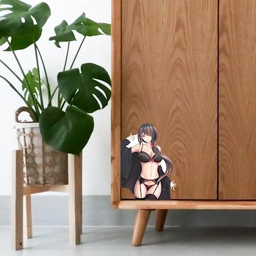 Higimono 5.1" For Kurumi Tokisaki Beautiful Anime Car Decals Trunk Lid Laptop Bumper Car Window Motorcycle Helmet Scratch-Proof Vinyl Car Stickers (C) #TOP4