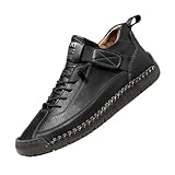 Argumub Elira Sneakers, Elira Zapatillas para mujer, zapatos descalzos para hombre, con cordones ajustables, suaves y ligeros, Negro , 38 EU