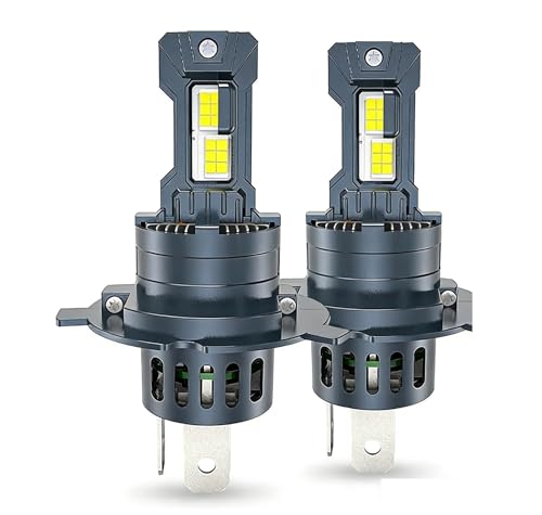 Ampoules LED H4 puissantes pour remplacer vos phares jaunes et faibles