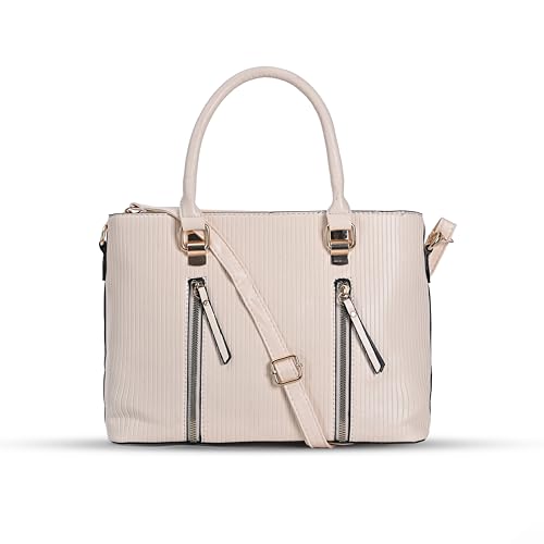 Image of AJANTA QIARRA Women Artificial Leather Premium Textured Shoulder Bag | Handbag with Detachable Slings
