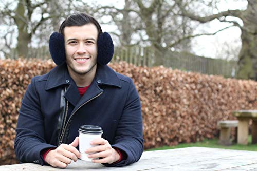 Simplicity Men Women Plush Ear Muffs Winter For Outdoor Snowboarding Earmuffs For Women Ear Muffs For Winter Men Blue Earmuffs,Solid_Navy #TOP7