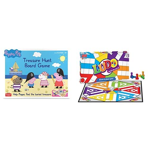 Funskool Games - Peppa Treasure Hunt Game,y, 2-4 Players, 3 & Above&Funskool Games - Ludo 2018, The Classic startegy Game Board, Unique 6 Player Game, Kids and Family, 2-6 Players, 4 & Above (B0B9GYXDJC) Amazon Price History, Amazon Price Tracker