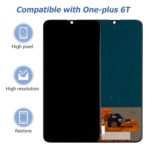 Changer écran tactile LCD OnePlus 6T A6010 cassé avec cadre et outils