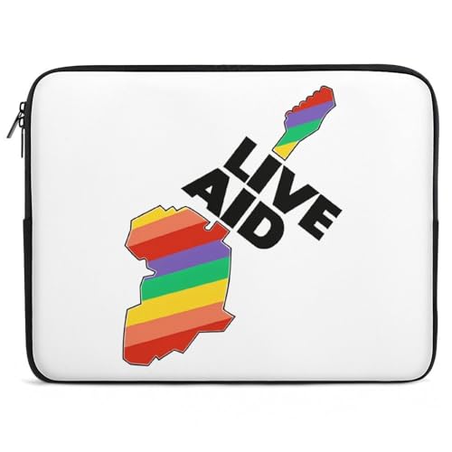 [RFSHOPT] �p�\�R���P�[�X LIVE AID ���C���G�C�h PC�P�[�X �m�[�g�p�\�R���o�b�O �ϏՌ� �S�ʕی� �ʊw �ʋ� �o�� �p�\�R���p�i-10in