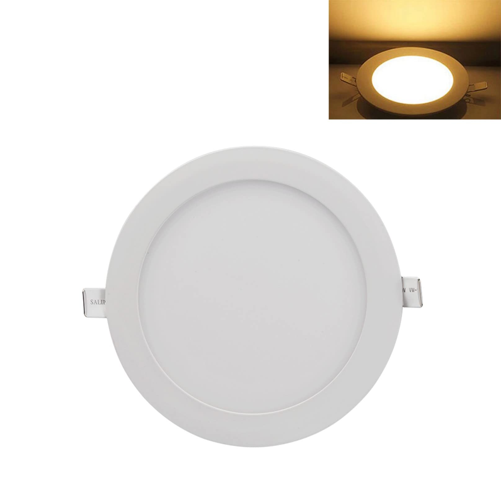 Ttiiloe 15W Led Recessed Ceiling Light, 3000K Warm White Downlight For Ceiling, Hole Φ 180 Mm, 960Lm Spotlights For Bedroom Kitchen Soffit Living Room Hallway