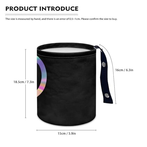 Image of Dog Paw Heart Car Garbage Can Mini Car Trash Bin Hanging Headrest with Adjustable Buttons Multipurpose Car Organizer