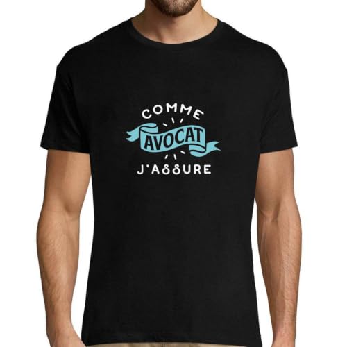 T-Shirt Homme Avocat Jassure en coton biologique imprimé en France pour papa