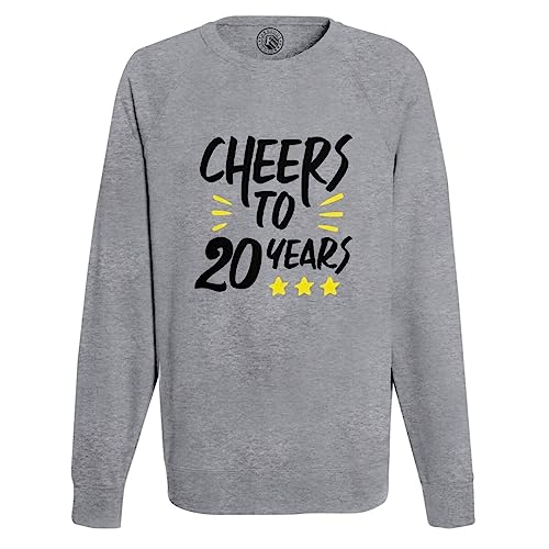 Sweatshirt Homme Anniversaire 20 Ans Etoiles Cheers - Mode Jeune