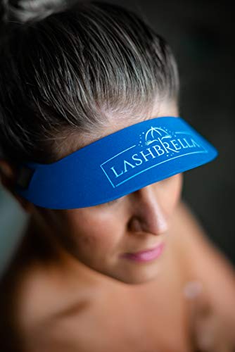 Lashbrella Shower Shield Visor (Dark Blue) - Eyelash Umbrella - Eyebrow Shield Visor for Eyelash Extension, Microblading, Permanent Makeup Aftercare Protection - Thumbnail 5