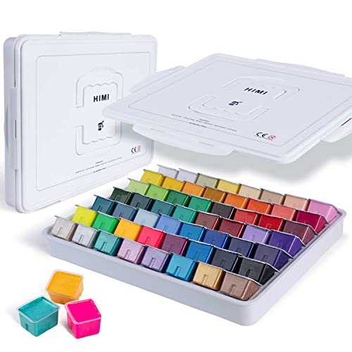 HIMI Set Vernici a Guazzo 56 Colori