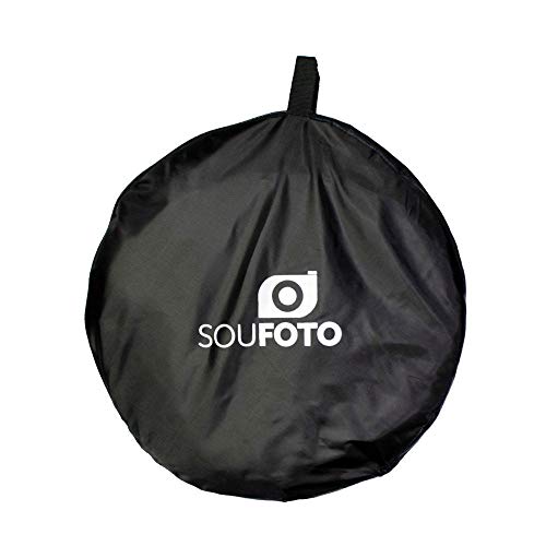 SOU FOTO Rebatedor Fotográfico Refletor e Difusor 5 em 1-105cm
