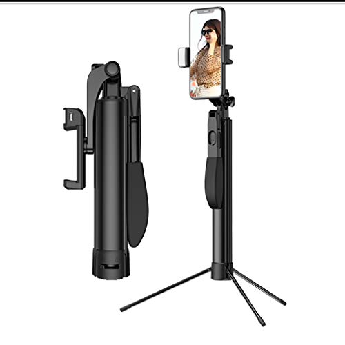 Trépied selfie sans fil PNAWLLCF et mini bâton portable léger stabilisé