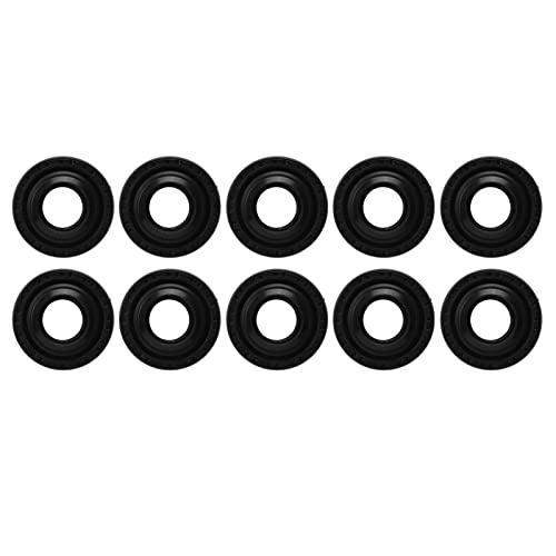 Ailgely 10PCSエアコンコンプレッサーシャフトオイルシールラバーコンプレッサー
