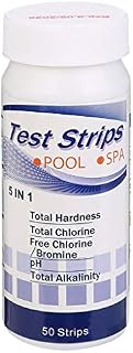 Swimming Pool Water Quality Test Strips - All in 1 - for Water