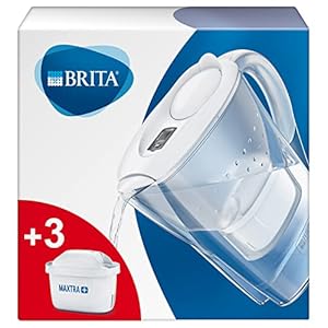 BRITA Marella Wasserfilter-Kanne inkl. 3 MAXTRA+ Kartuschen