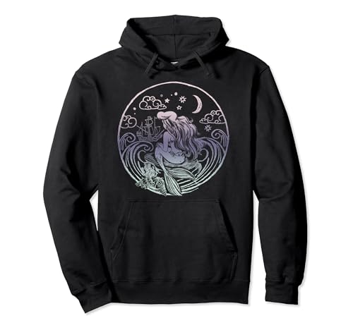 Sweat Ariel Disney portrait idée cadeau originale pour anniversaire de fan de sirène