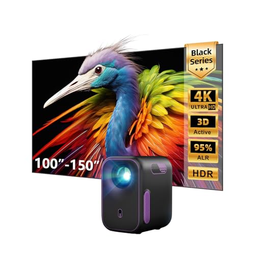 Pantalla manual ALR 135" con proyector Google TV portátil