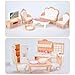 35 Pcs Dollhouse Furniture Accessories Set Mini House Furniture Small Dollhouse Miniature Furniture Play House Accessories 1:12 Tiny Kitchen Bedroom LivingRoom Bathroom Boy Girl Toddler3Y+