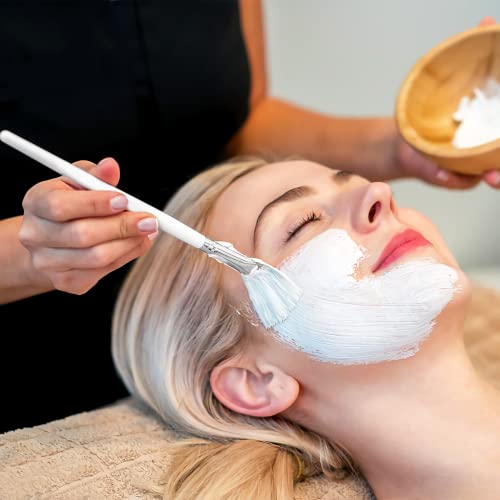 15Pcs Facial Brushes Fan Mask Brushes, Soft Facial Applicator Brushes Tools Mask Acid Applicator Brush For Peel Glycolic Mask Makeup（5 Styles) #TOP4