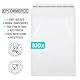 100 x selbstklebende Folienbeutel, 165x220 mm, im DIN A5 Format, transparent, antistatisch, ideal zum Verpacken von Druckmedien oder Textilien