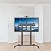 ProperAV Mobile TV Trolley Stand on Wheels 60'' 63'' 65" 70'' 75'' 80'' 100'' Max Load 100kg Max VESA 1000x600