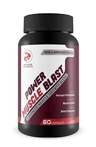 Power Muscle Blast- Max Strength- Advanced Muscle Growth Blend- Helps Increase Performance- Supports Muscle Growth- Helps Boost Endurance