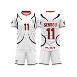 Anime Isagi Yoich Cosplay Costume for Men Outfit Cosplay Germany Football Jersey Halloween