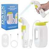 Portable Bidet for Travel – Electric High Pressure Rechargeable Bidet for Women & Men, 2.5L Bottle, 1600mAh Battery, 1300ML/min Strong Flow, Waterproof Personal Hygiene Sprayer for Travel & Home