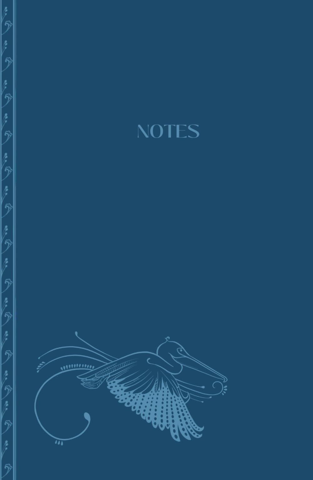 SOKAL Hardbound Journal Notebook: | 5.5 x 8.5" | 192 Ruled Ivory Pages | Royal Blue