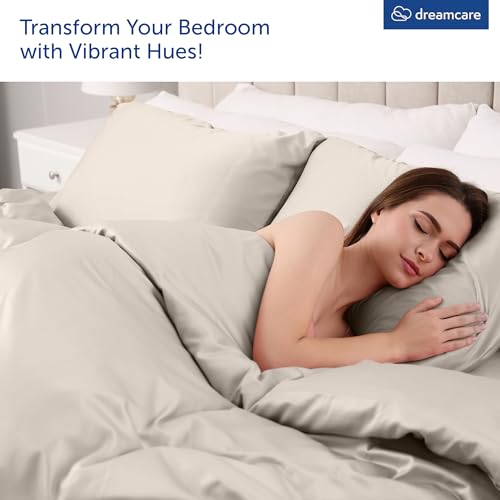 Image of DREAMCARE California King Sheet Sets - 6 pcs Breathable Cooling Sheets