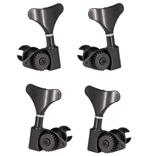 2L 2R Vintage Sealed Bass Tuners Tuning Key Pegs Set Right Left Hand for Guitar Bass Replacement Parts