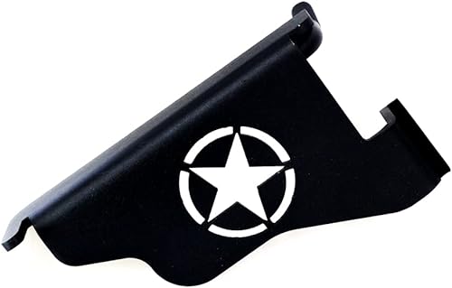 Vista 24 de Bestaoo Estriberas delanteras con estilo de bandera de Estados Unidos para Jeep Wrangler JL Unlimited Sport Rubicon Sahara Gladiator JT 2018-2024