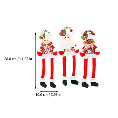 KESYOO Árvore de Natal Brinquedo de Pelúcia Enfeite de Natal Ornamento de Boneca Pingente para Festa