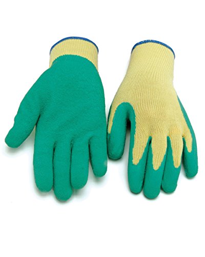 Gardening Heavy Duty Garden Farming Gloves Washable with Right Hand Fingertips ABS Claws for Pruning, Digging & Planting, Gardening Tool for Home Pots(5 Pair Set)