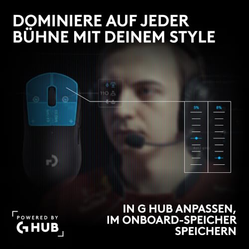 Logitech G Pro X3 SUPERSTRIKE, Ultra-légère, Boutons programmables, Lightspeed, PC, Mac. Exclusivité Amazon : Souris de Jeu Pro X3 SUPERSTRIKE sans Fil Lightspeed - 11