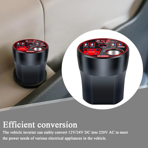 Puerto de Carga para Coche Adaptador USB Inversor para Tabletas 2