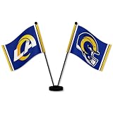 WinCraft Los Angeles Rams Desk and Table Top Flags