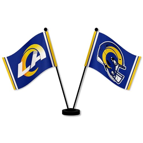 WinCraft Los Angeles Rams Desk and Table Top Flags