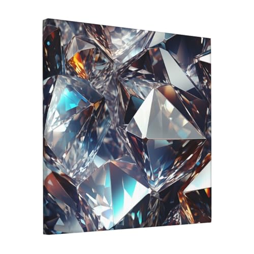 Poster diamant sur toile pour habiller un mur vide sans cadre