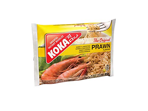 Koka Oriental Style Instant Noodles - Sabor de gambas (30 x 85 g)