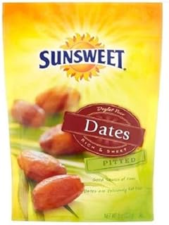 Sunsweet Pitted Dates, Rich and Sweet, 8 Ounce