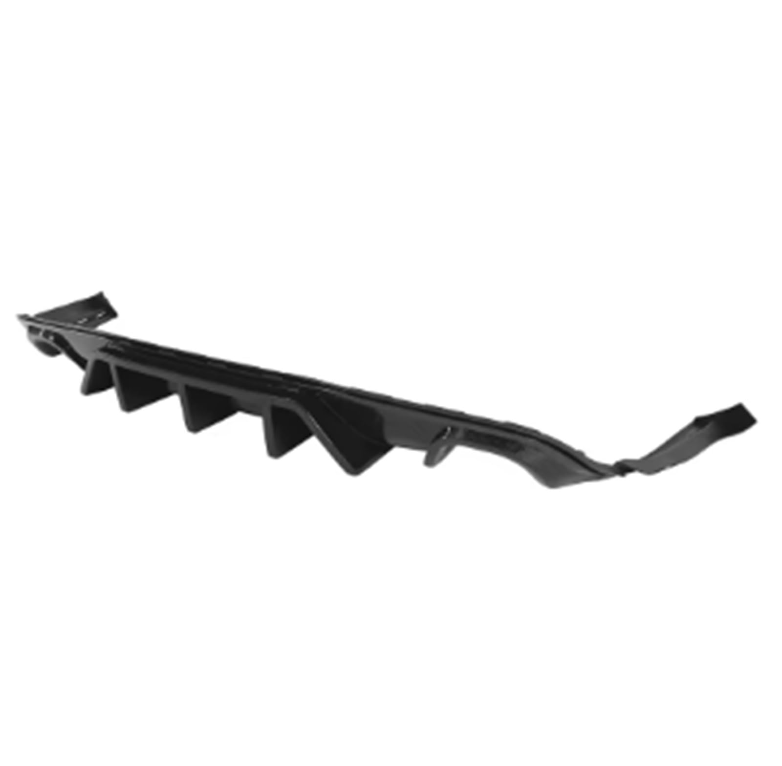 przedniego zderzaka Pasuje do Grand Cherokee SRT 14-21 Spoiler Splitter Body Kit styl włókna węglowego/czarny błyszczący 3 szt. Dyfuzor tylnego zderzaka(Carbon Fiber Style)