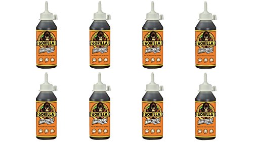 Gorilla Original Gorilla Glue, Brown, Waterproof Polyurethane Glue, 8 Ounce - Expands Into Materials, All Purpose (Pack of 20)