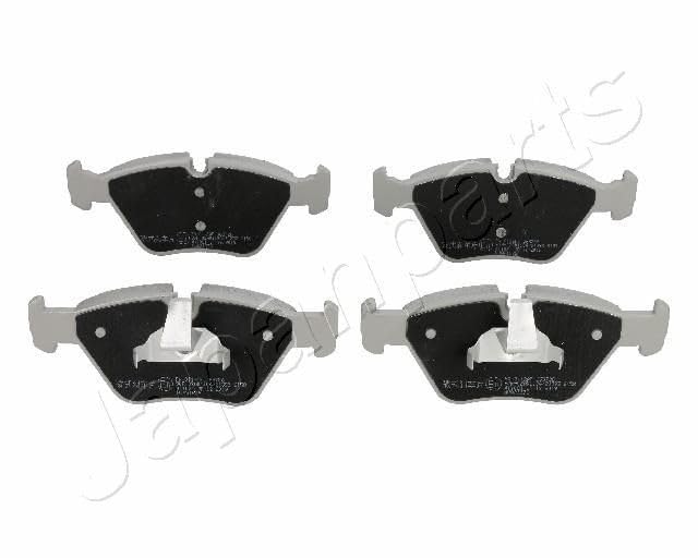 JAPANPARTS Juego de pastillas de freno Delantero PA-0112AF Juego de pastillas de freno Compatible con BMW 3 Sedán E46 3 Touring E46 3 Coupé E46 X3 E83 3 Cabrio E46