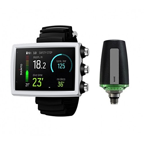 SUUNTOEon Core Wrist Dive Computer with Transmitter & USB, Eon Core White, with Transmitter