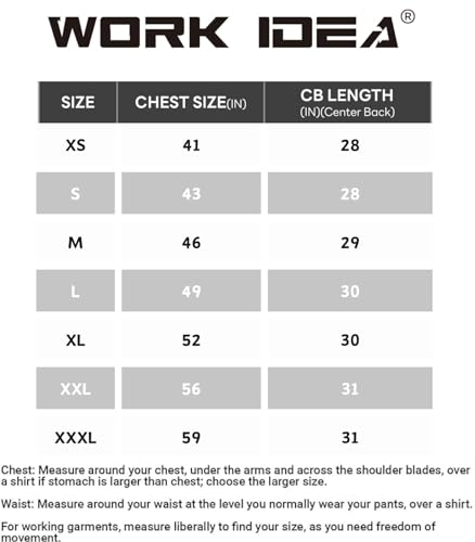 WORK IDEA Jaqueta masculina refletiva softshell jaqueta de alta visibilidade forrada com lã alta vis